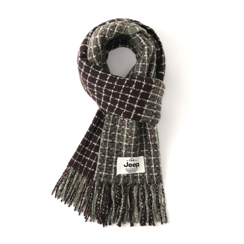 Вязаный шарф Unisex Jeep, coffee зеленый
Вязаный шарф Unisex Jeep, coffee зеленый