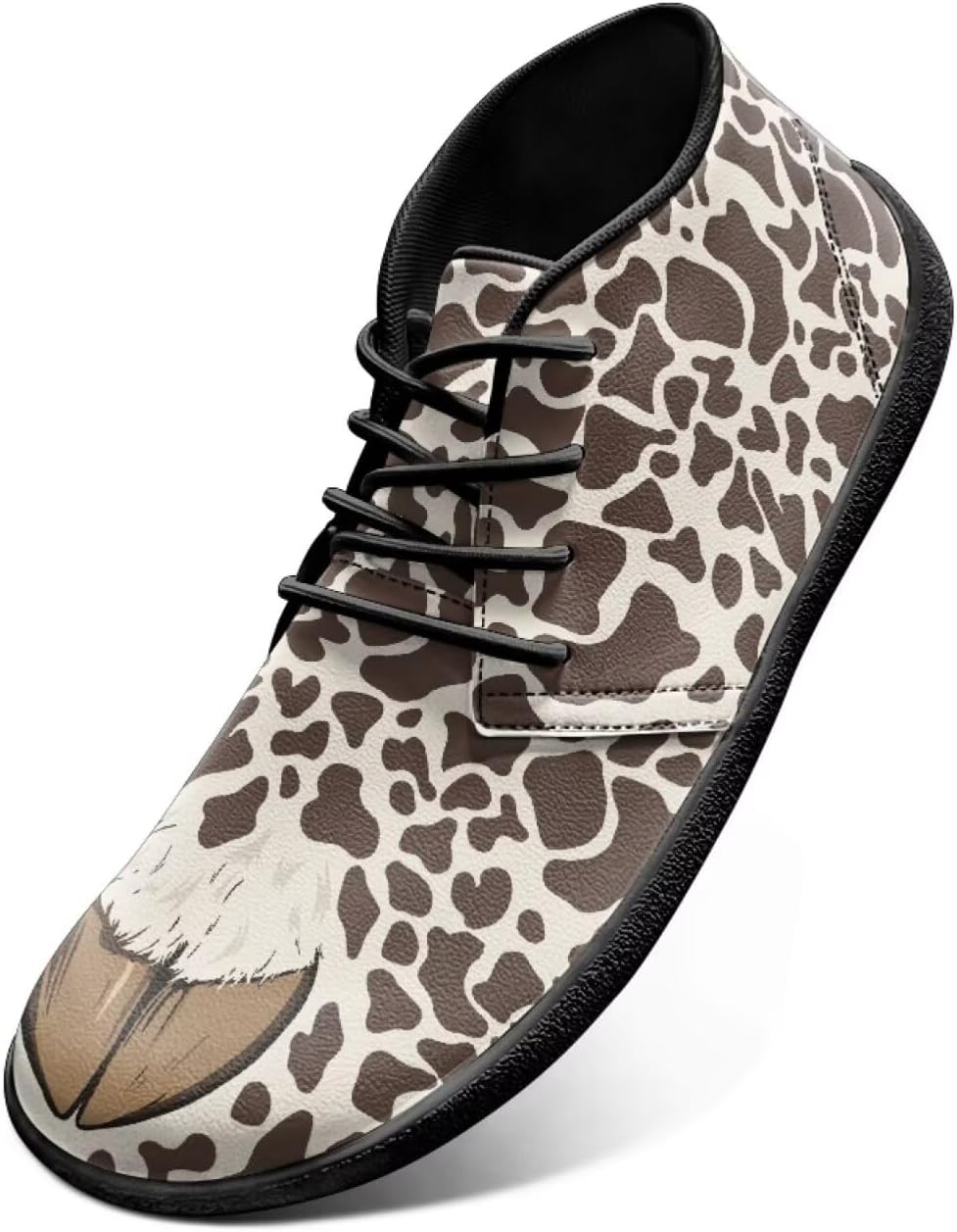 Мужские прогулочные кроссовки Jeiento с принтом «рыбья чешуя», резиновой подошвой и нулевым перепадом высоты подошвы, Cow Spot Sheep Hoove
Мужские прогулочные кроссовки Jeiento с принтом «рыбья чешуя», резиновой подошвой и нулевым перепадом высоты подошвы, Cow Spot Sheep Hoove