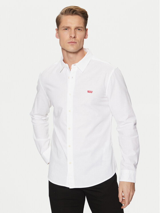 Рубашка slim fit Long Sleeved Shirt 86625-0002 Levi'S, белый
Рубашка slim fit Long Sleeved Shirt 86625-0002 Levi'S, белый