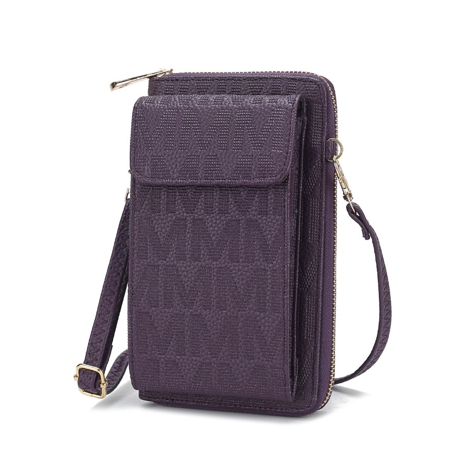 Женский кошелек для телефона Caddy Vegan Leather сумка через плечо MKF Collection By Mia K., фиолетовый
Женский кошелек для телефона Caddy Vegan Leather сумка через плечо MKF Collection By Mia K., фиолетовый