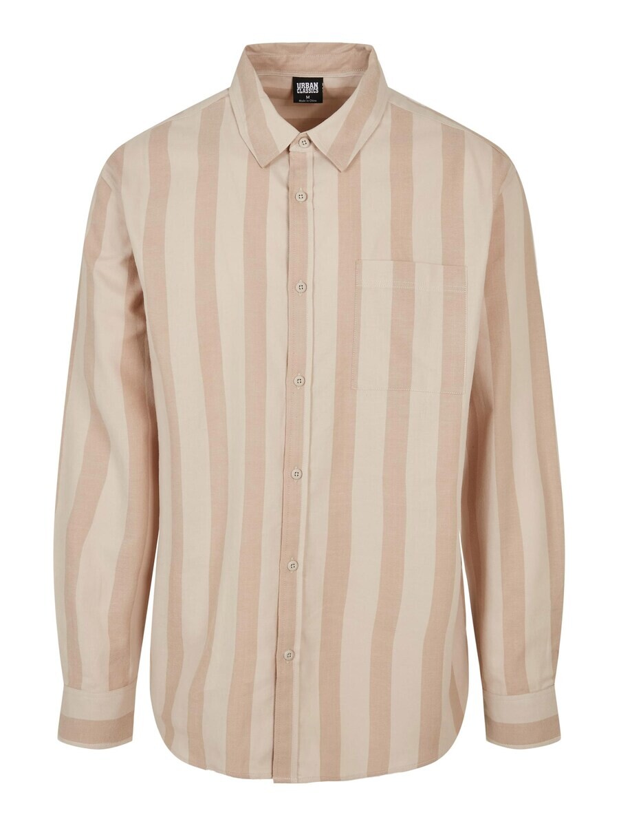 Рубашка на пуговицах стандартного кроя Urban Classics, бежевый/кремовый
Рубашка на пуговицах стандартного кроя Urban Classics, бежевый/кремовый