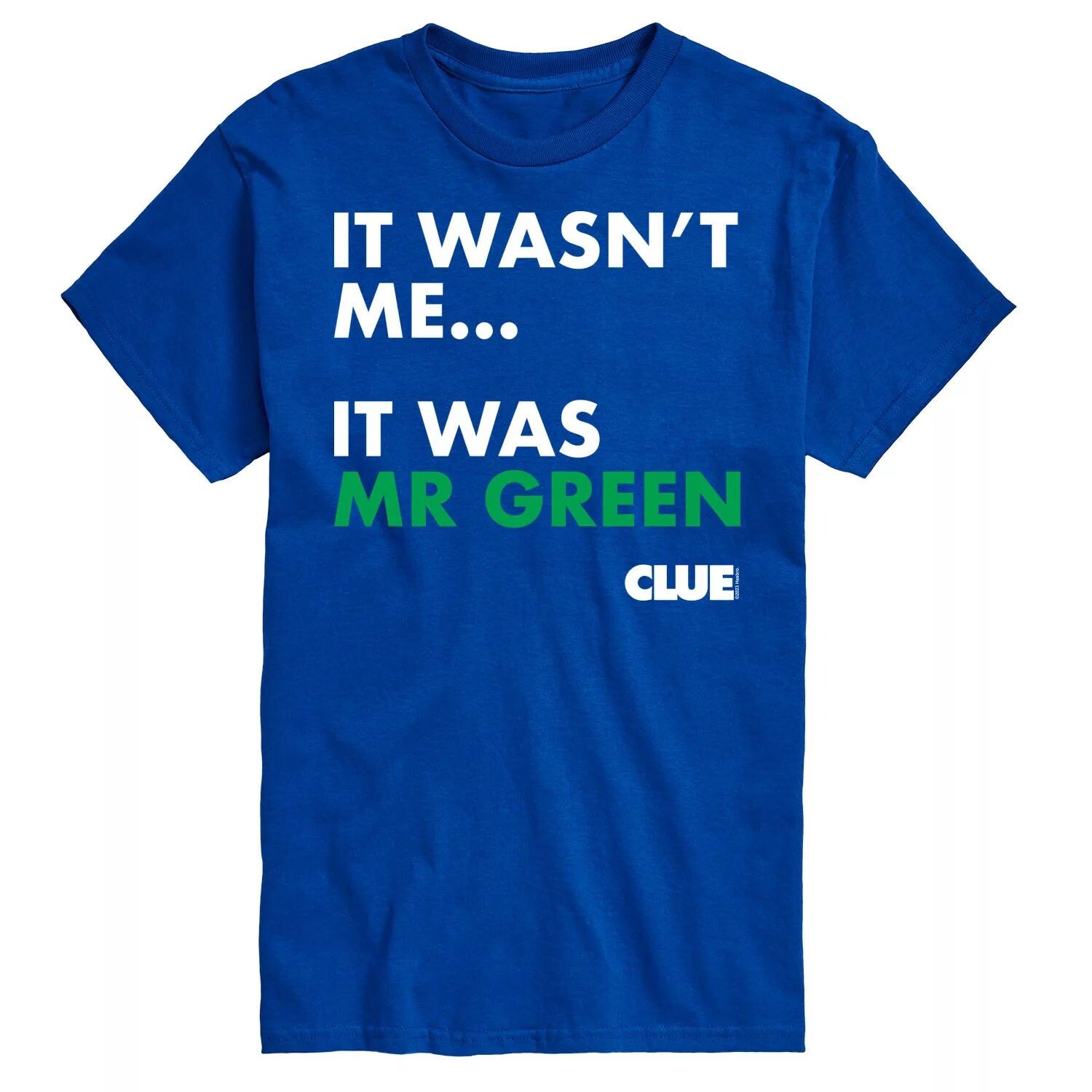 Футболка с графическими рисунками Big & Tall Clue It Was Mr Green, Blue Licensed Character, синий
Футболка с графическими рисунками Big & Tall Clue It Was Mr Green, Blue Licensed Character, синий