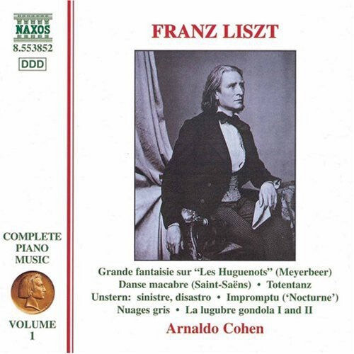 CD диск Liszt / Cohen: Complete Piano Music 1
CD диск Liszt / Cohen: Complete Piano Music 1