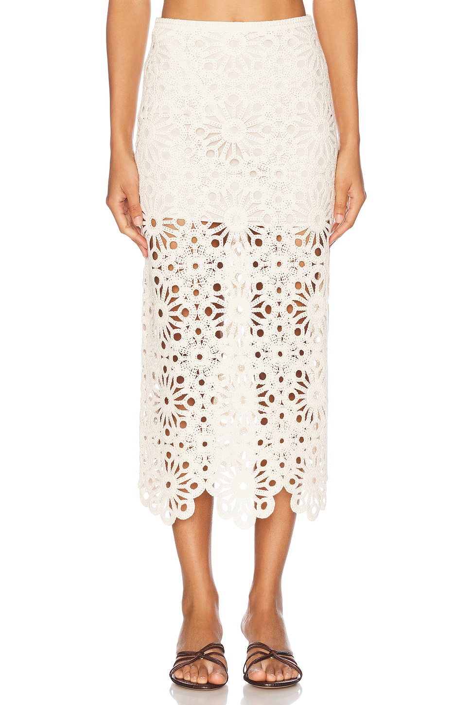 Юбка миди от Marianna Shay L'Academie, Beige
Юбка миди от Marianna Shay L'Academie, Beige