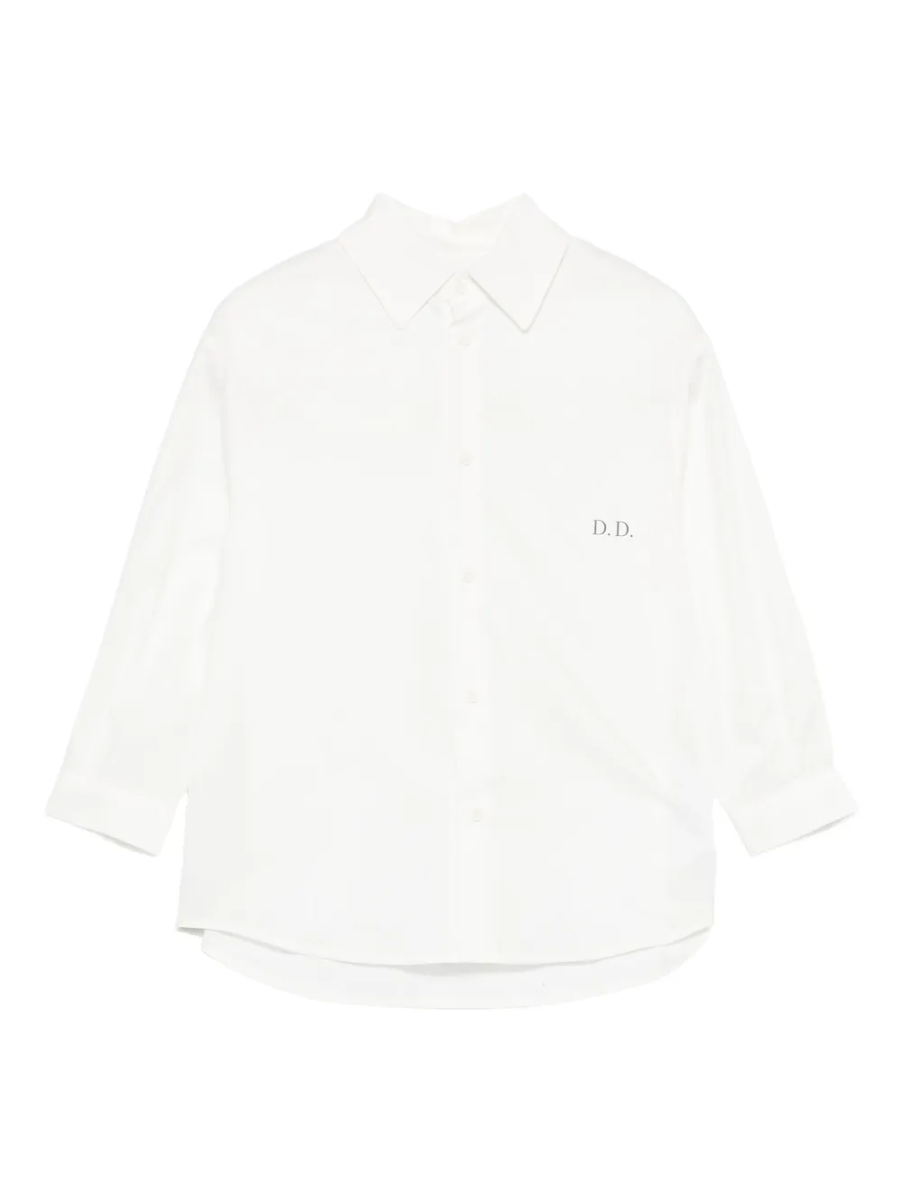 Рубашка с принтом-логотипом Douuod Kids, белый
Рубашка с принтом-логотипом Douuod Kids, белый