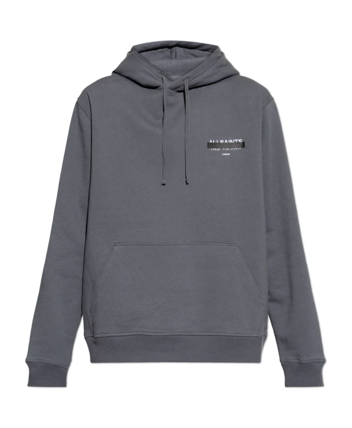 Толстовка Redact с вышитым логотипом. Allsaints, серый
Толстовка Redact с вышитым логотипом. Allsaints, серый