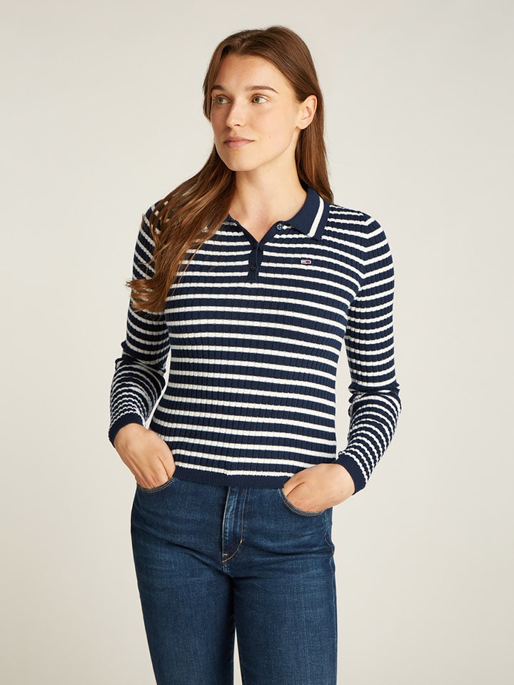 Tommy Hilfiger Рубашка поло темно-синего/белого цвета
Tommy Hilfiger Рубашка поло темно-синего/белого цвета