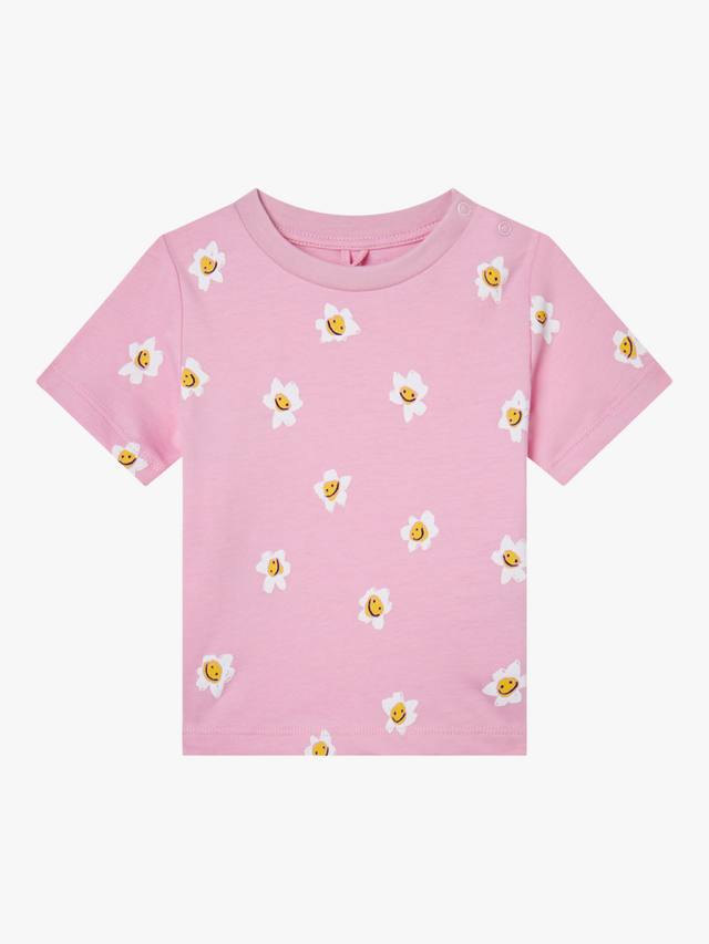 Детская футболка из хлопчатобумажного джерси в цветочек Stella McCartney Kids, розовый
Детская футболка из хлопчатобумажного джерси в цветочек Stella McCartney Kids, розовый