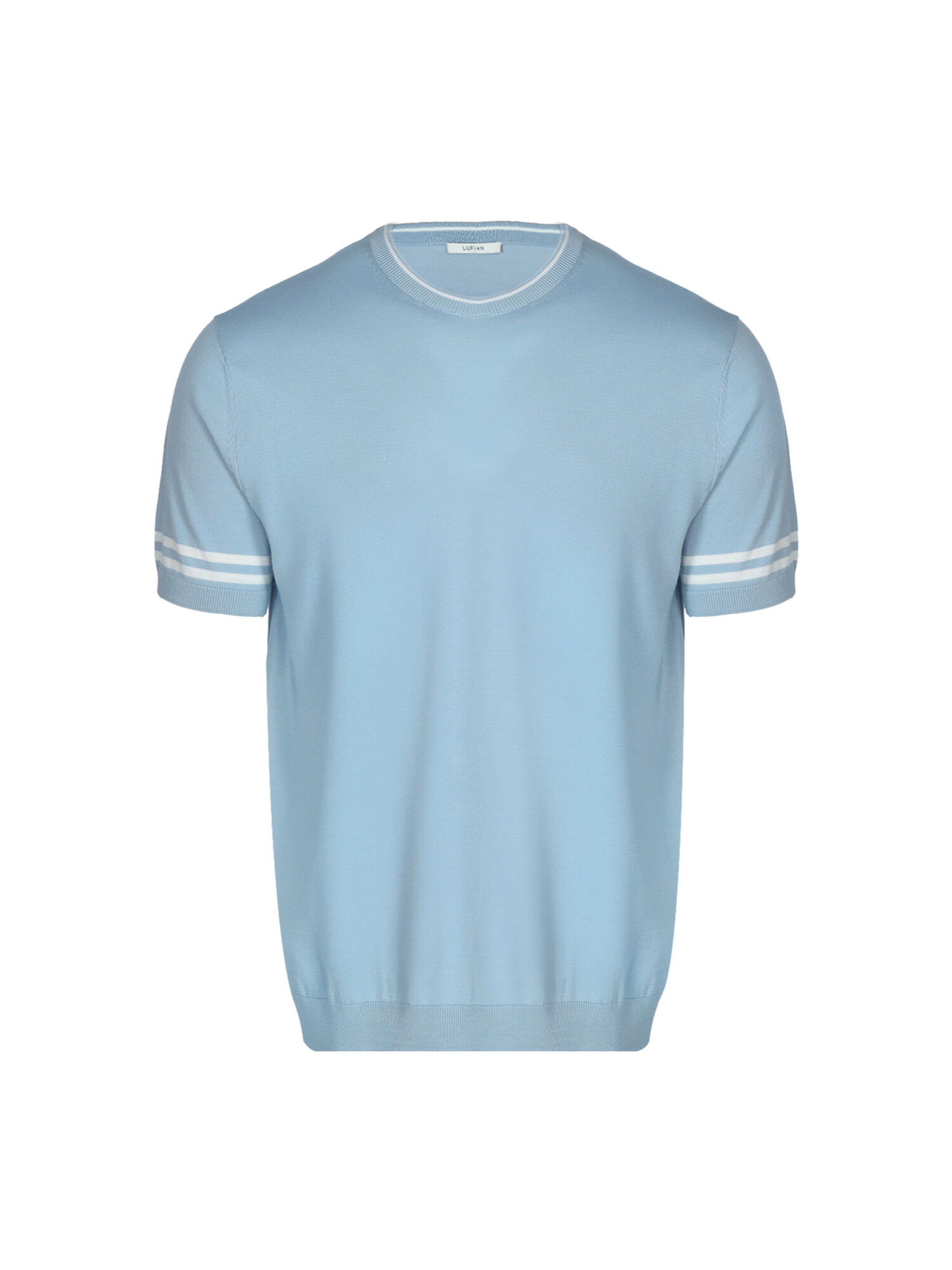 Lufian Свитер 'Robert' в пастельно-голубом цвете
Lufian Свитер 'Robert' в пастельно-голубом цвете