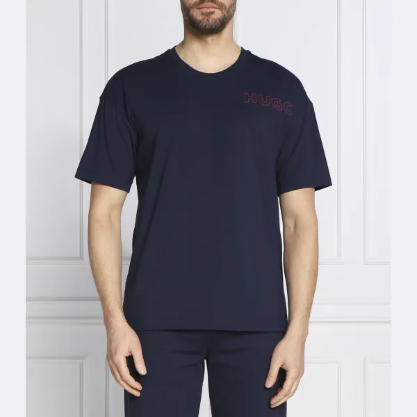 Однотонная футболка стандартного кроя Hugo, синий
Однотонная футболка стандартного кроя Hugo, синий