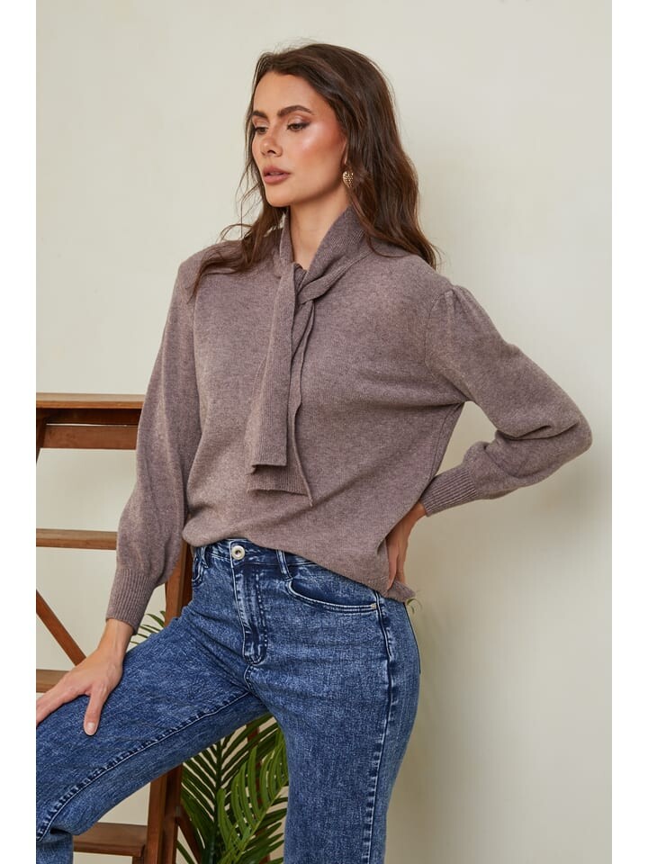 Пуловер So Cachemire Pullover Igal, коричневый
Пуловер So Cachemire Pullover Igal, коричневый