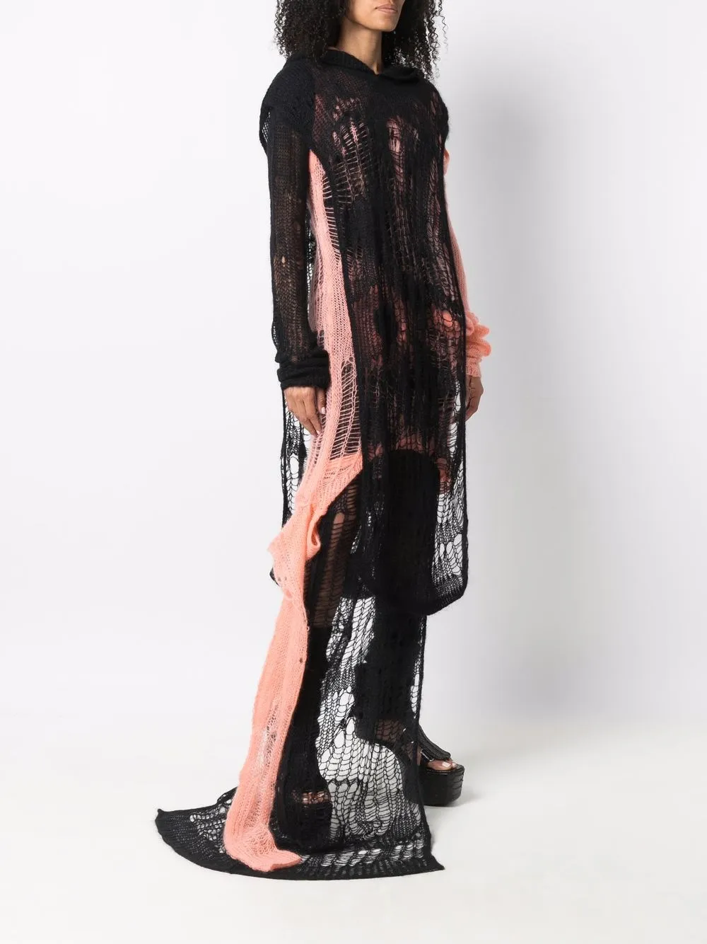 Пончо Spider Rick Owens, черный
Пончо Spider Rick Owens, черный