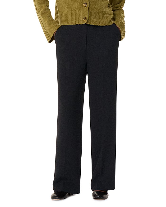 Брюки прямого покроя Petites Whistles, черный
Брюки прямого покроя Petites Whistles, черный