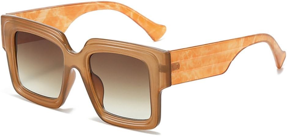 MUTYNE Большие квадратные двухцветные женские модные солнцезащитные очки в стиле ретро с градиентом, защита от УФ-излучения UV400, модные мужские солнцезащитные очки, Tea Tea Gradient
MUTYNE Большие квадратные двухцветные женские модные солнцезащитные очки в стиле ретро с градиентом, защита от УФ-излучения UV400, модные мужские солнцезащитные очки, Tea Tea Gradient