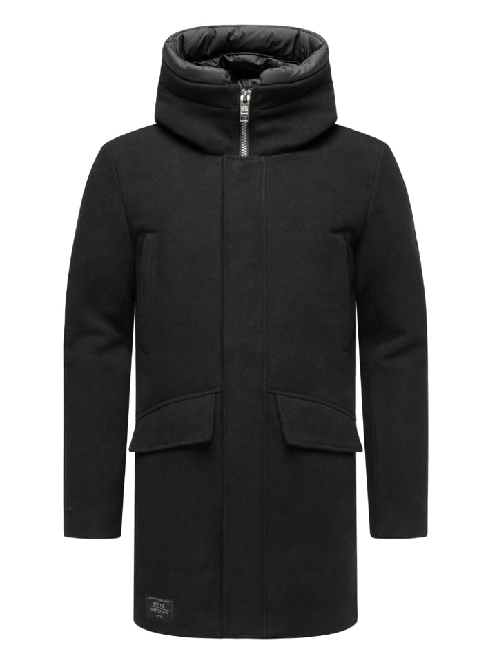 Короткое пальто Fenroos XX черного цвета STONE HARBOUR
Короткое пальто Fenroos XX черного цвета STONE HARBOUR