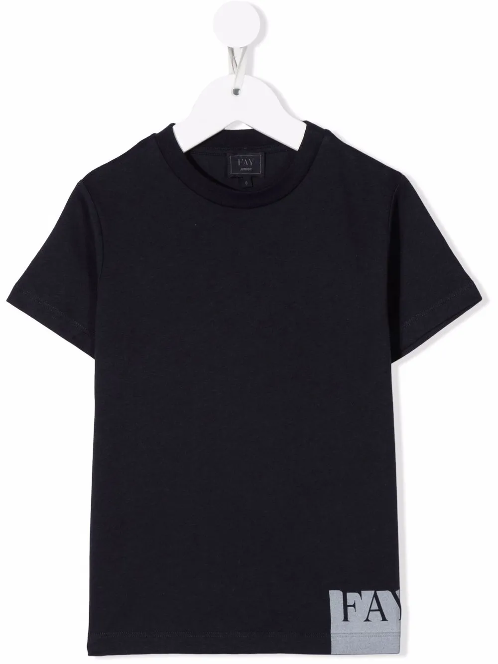 Футболка с логотипом Fay Kids, синий 
Футболка с логотипом Fay Kids, синий