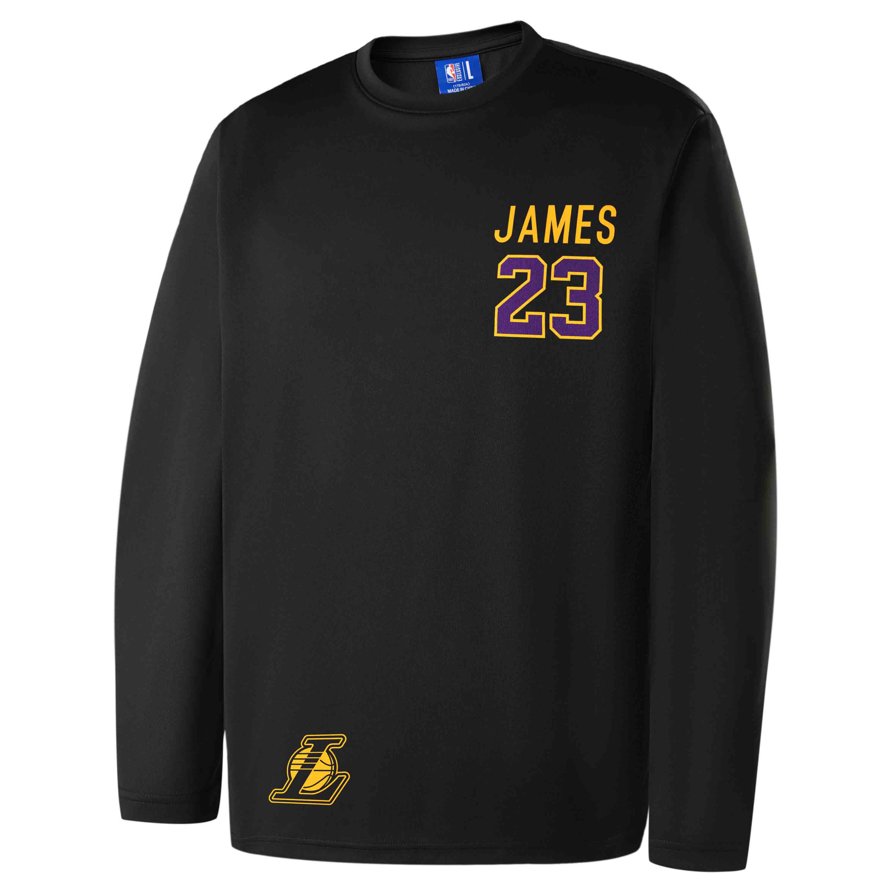 Джеймс Ти Футболка унисекс черная NBA
Джеймс Ти Футболка унисекс черная NBA