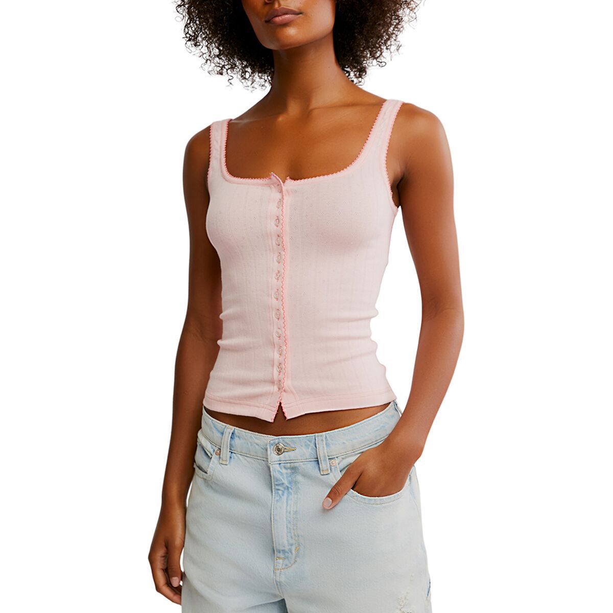 Топ-майка End Game с ажурной вязкой Free People, цвет blossom
Топ-майка End Game с ажурной вязкой Free People, цвет blossom