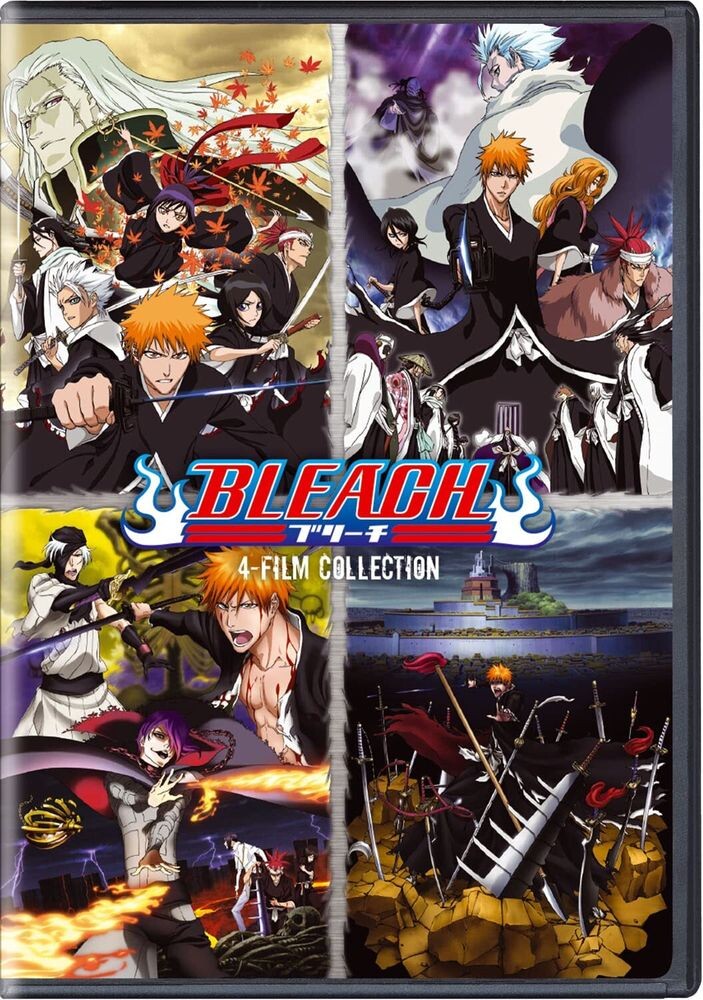 Диск DVD Bleach 4-Film Collection
Диск DVD Bleach 4-Film Collection