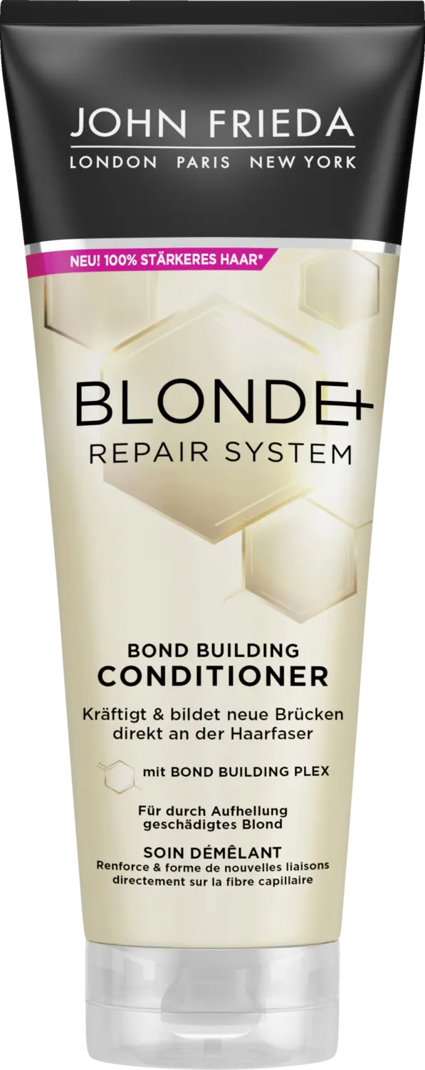 Кондиционер JOHN FRIEDA BLONDE+ REPAIR SYSTEM Conditioner
Кондиционер JOHN FRIEDA BLONDE+ REPAIR SYSTEM Conditioner