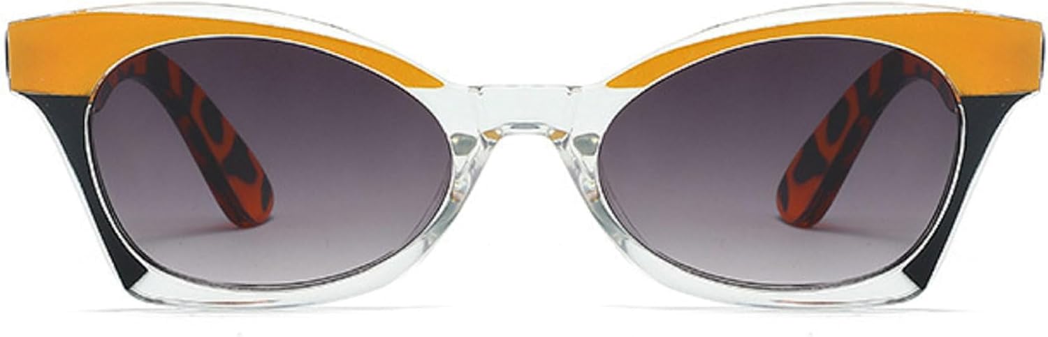 Винтажные солнцезащитные очки «кошачий глаз» для женщин, маленькая оправа, овальные солнцезащитные очки, женские ретро-очки, модные мужские солнцезащитные очки в стиле панк mincl, Yellow
Винтажные солнцезащитные очки «кошачий глаз» для женщин, маленькая оправа, овальные солнцезащитные очки, женские ретро-очки, модные мужские солнцезащитные очки в стиле панк mincl, Yellow