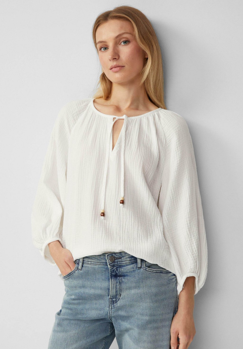 Блуза s.Oliver, кремовый
Блуза s.Oliver, кремовый