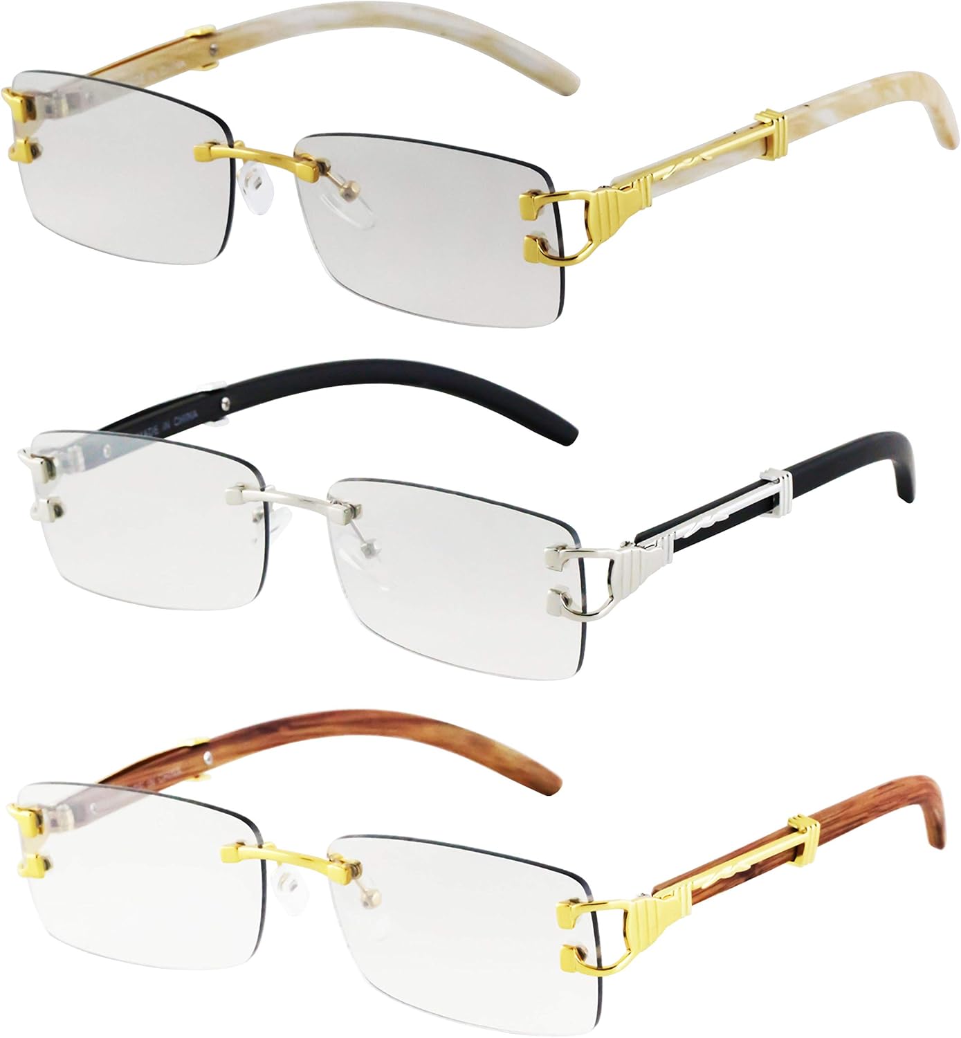 Безупречные - Мужские модные золотистые стильные очки с прозрачными линзами, прямоугольные, в стиле ретро, без оправы, солнцезащитные очки для женщин FLAWLESS EYEWEAR, Marble/Clear - Silver/Clear - Wood/Clear
Безупречные - Мужские модные золотистые стильные очки с прозрачными линзами, прямоугольные, в стиле ретро, без оправы, солнцезащитные очки для женщин FLAWLESS EYEWEAR, Marble/Clear - Silver/Clear - Wood/Clear