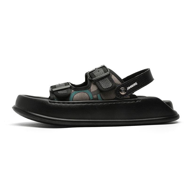 King Jinmai Пляжные сандалии мужские черные
King Jinmai Пляжные сандалии мужские черные