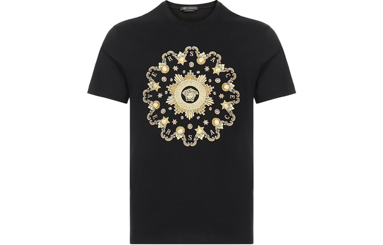 VERSACE Футболка мужская черная, Черный, VERSACE Футболка мужская черная
VERSACE Футболка мужская черная, Черный, VERSACE Футболка мужская черная