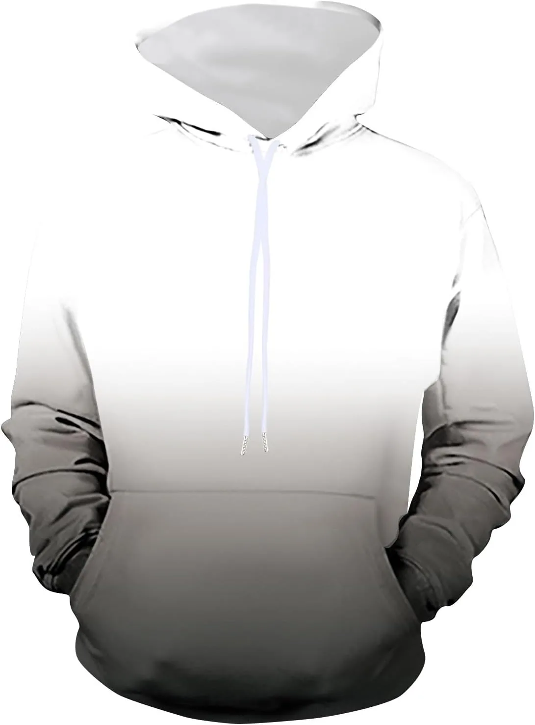 Толстовка с капюшоном Muscularfit, градиент, свободная
Толстовка с капюшоном Muscularfit, градиент, свободная