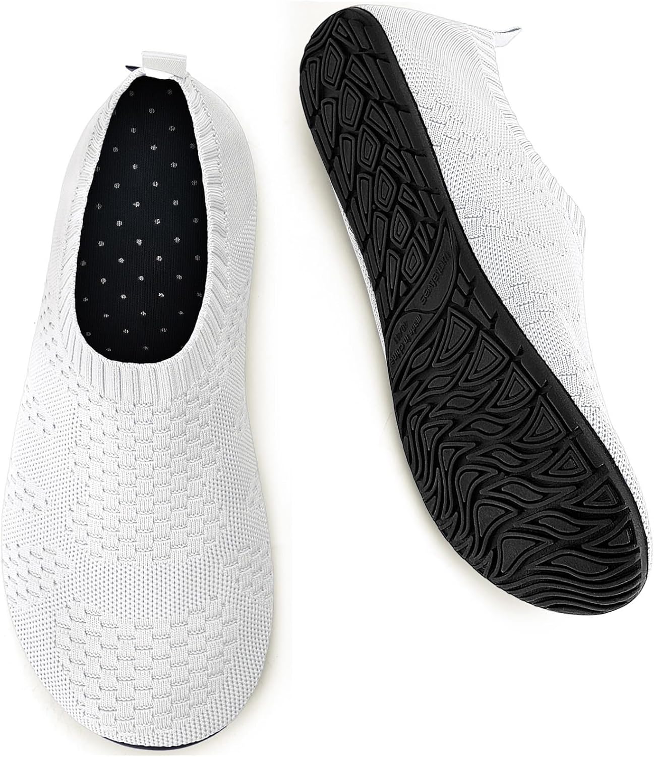 Водонепроницаемая обувь WateLves для женщин и мужчин, дорожные тапочки, носки, домашние тапочки, быстросохнущие аква-носки для пляжа, белый
Водонепроницаемая обувь WateLves для женщин и мужчин, дорожные тапочки, носки, домашние тапочки, быстросохнущие аква-носки для пляжа, белый