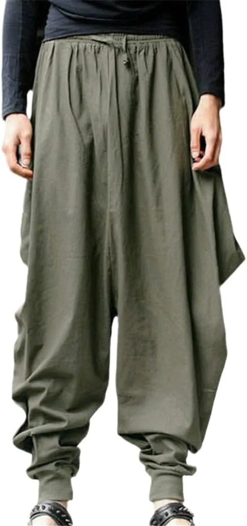 Мужские черные хлопковые шаровары для йоги HEYDHSDC
Мужские черные хлопковые шаровары для йоги HEYDHSDC