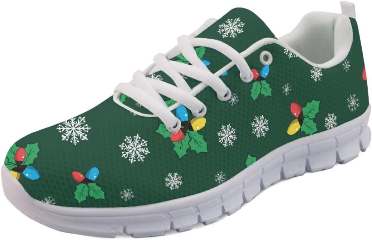 Кроссовки Forchrinse для женщин и мужчин, повседневные, с шнуровкой, для бега и тенниса, обувь для праздников и вечеринок, Christmas Lights Print
Кроссовки Forchrinse для женщин и мужчин, повседневные, с шнуровкой, для бега и тенниса, обувь для праздников и вечеринок, Christmas Lights Print