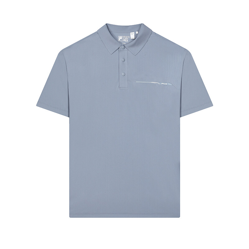 Рубашка поло мужская темно-синяя Fila, темно-синий 
Рубашка поло мужская темно-синяя Fila, темно-синий