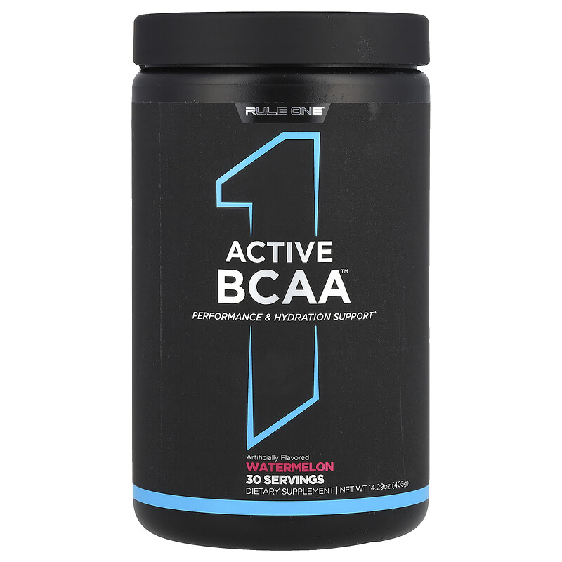 Rule One Proteins, Active BCAA, со вкусом арбуза, 405 г (14,29 унции)
Rule One Proteins, Active BCAA, со вкусом арбуза, 405 г (14,29 унции)