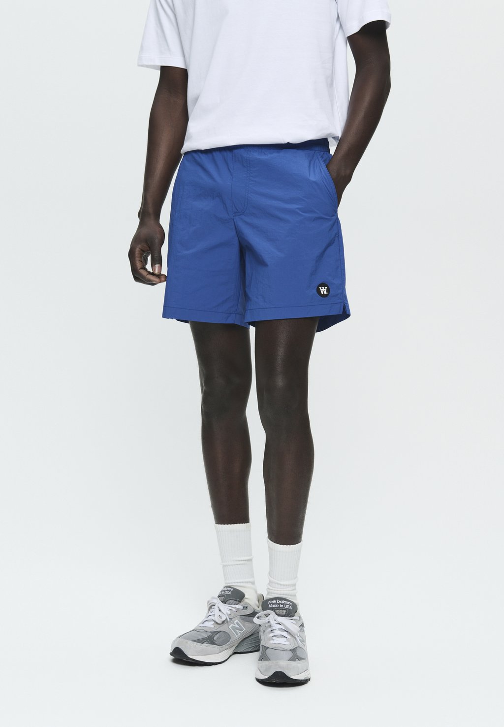 Шорты для плавания WWDub swim trunks DOUBLE A BY W.W., синий 
Шорты для плавания WWDub swim trunks DOUBLE A BY W.W., синий