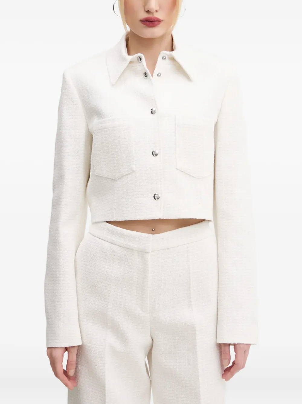 Твидовая рубашка-куртка HUGO, белый
Твидовая рубашка-куртка HUGO, белый