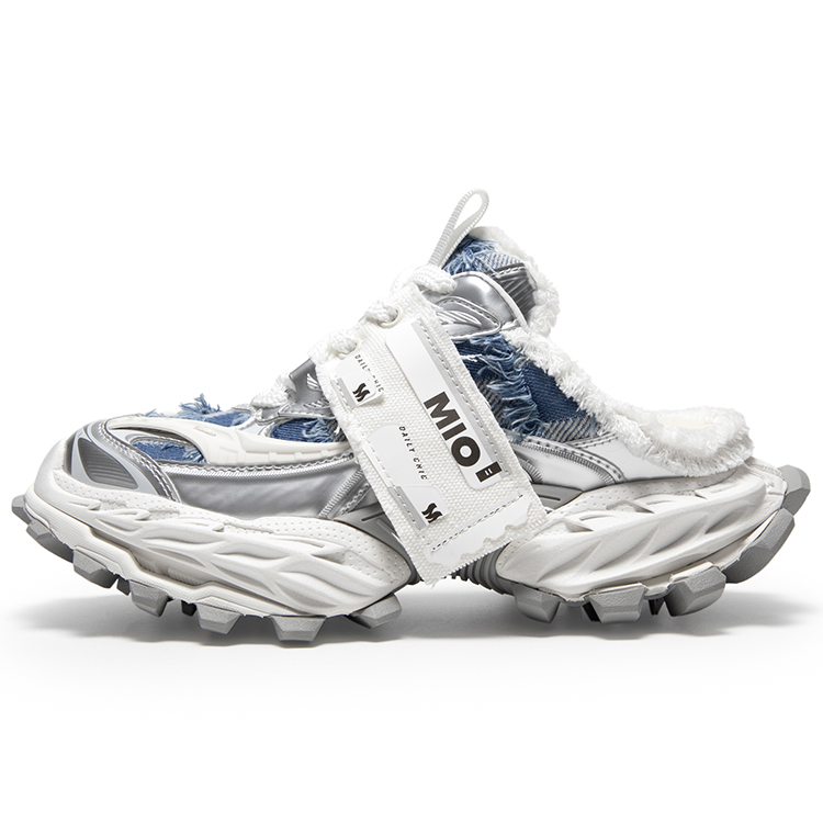 MIO Закрытые тапочки Unisex Blue/Silver
MIO Закрытые тапочки Unisex Blue/Silver