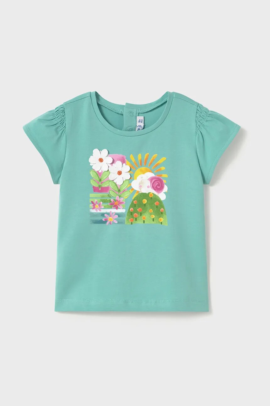 Детская футболка Mayoral, бирюзовый
Детская футболка Mayoral, бирюзовый