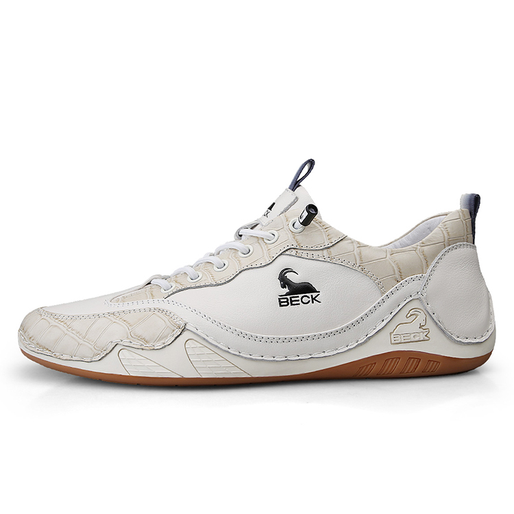 Нескользящие износостойкие низкие повседневные туфли для мужчин BECK, White
Нескользящие износостойкие низкие повседневные туфли для мужчин BECK, White