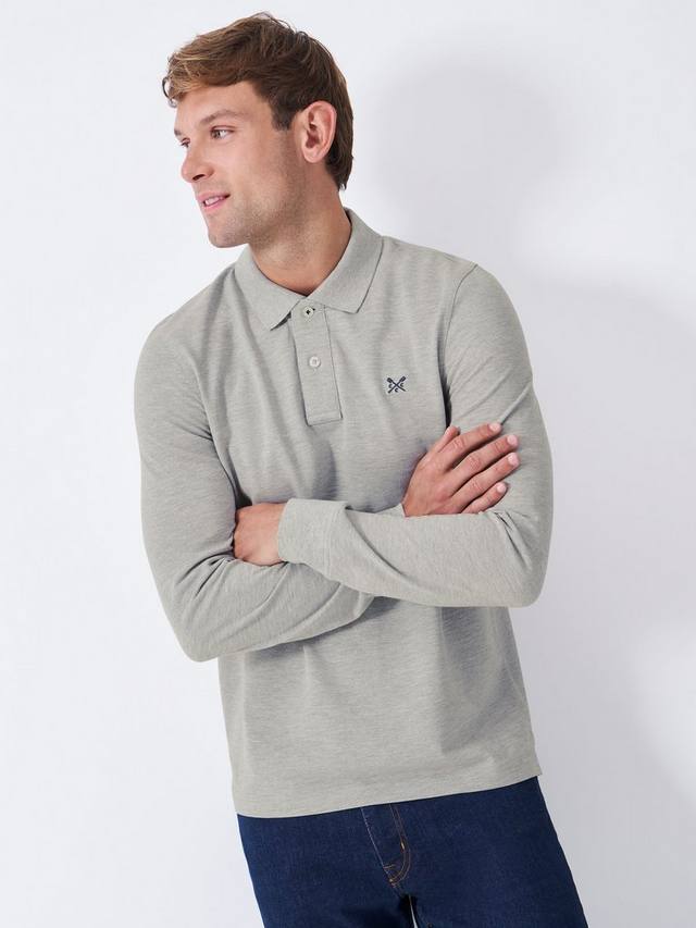 Длинный рукав Хлопковая смесовая поло Crew Clothing
Длинный рукав Хлопковая смесовая поло Crew Clothing