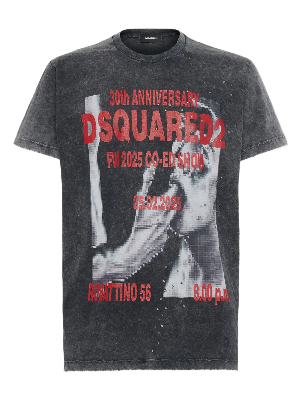 Футболка с графичным принтом Dsquared2, серый
Футболка с графичным принтом Dsquared2, серый