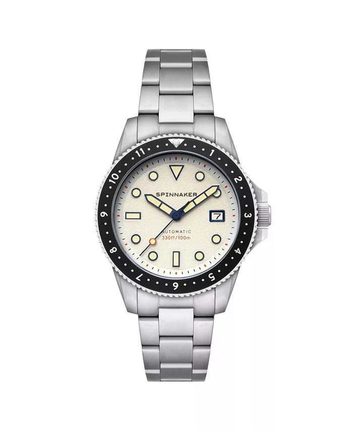 Мужские часы Croft Pioneer Automatic с браслетом из цельной нержавеющей стали, 42 мм Spinnaker
Мужские часы Croft Pioneer Automatic с браслетом из цельной нержавеющей стали, 42 мм Spinnaker