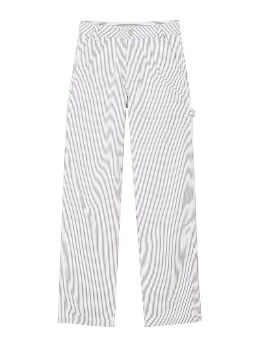 Тканевые брюки Pull&Bear Loose fit Pants, белый
Тканевые брюки Pull&Bear Loose fit Pants, белый