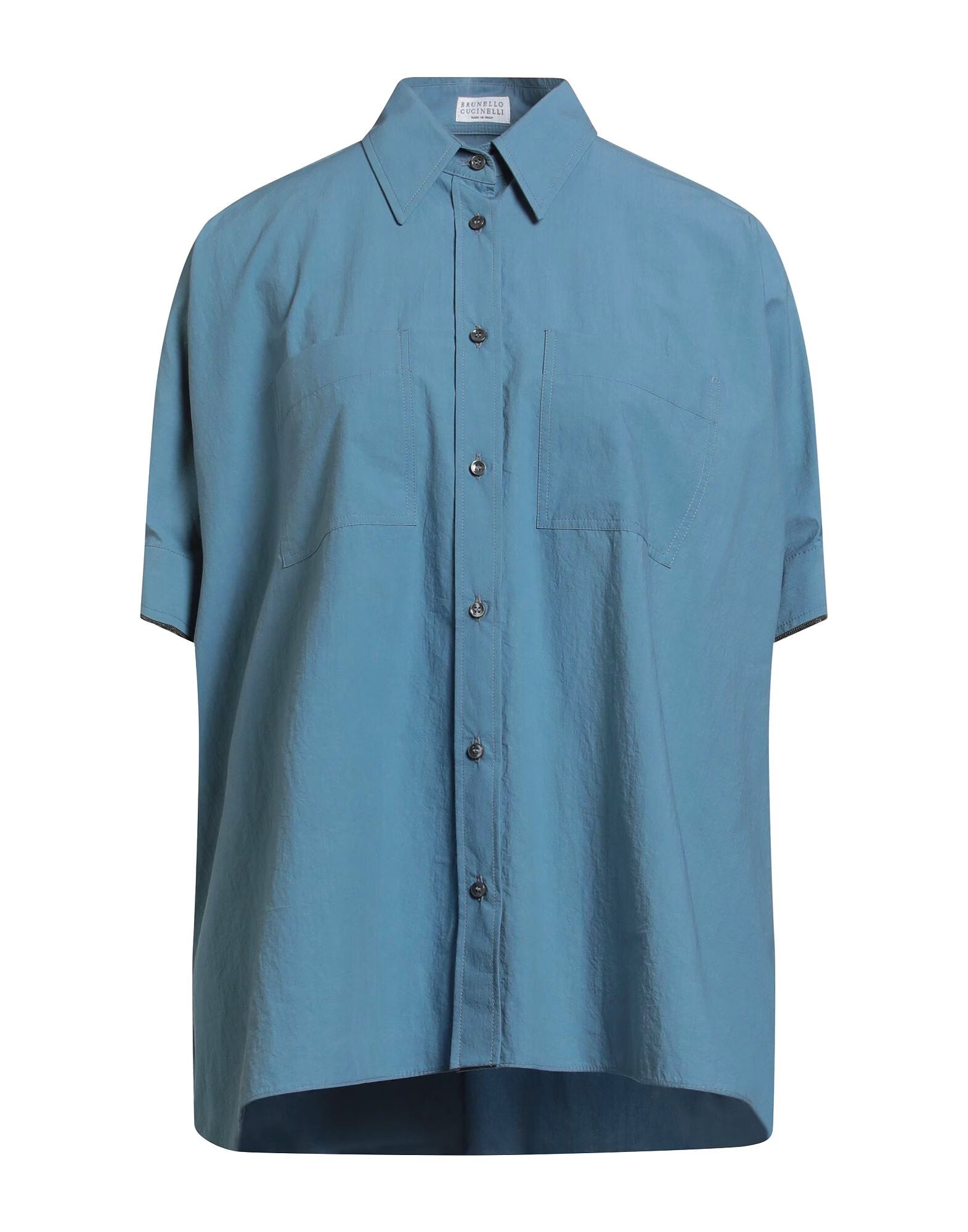 Рубашка Brunello Cucinelli, серо-синий
Рубашка Brunello Cucinelli, серо-синий