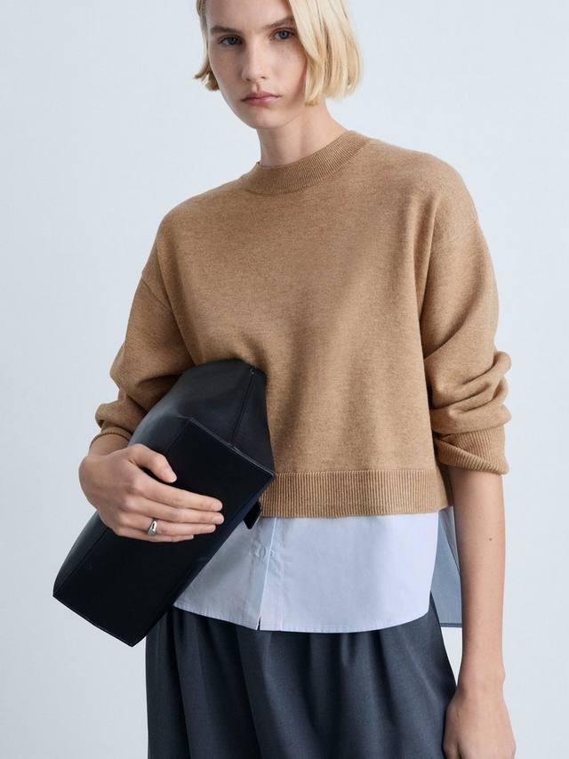 Трикотажный джемпер garance Mango, цвет Medium Brown
Трикотажный джемпер garance Mango, цвет Medium Brown