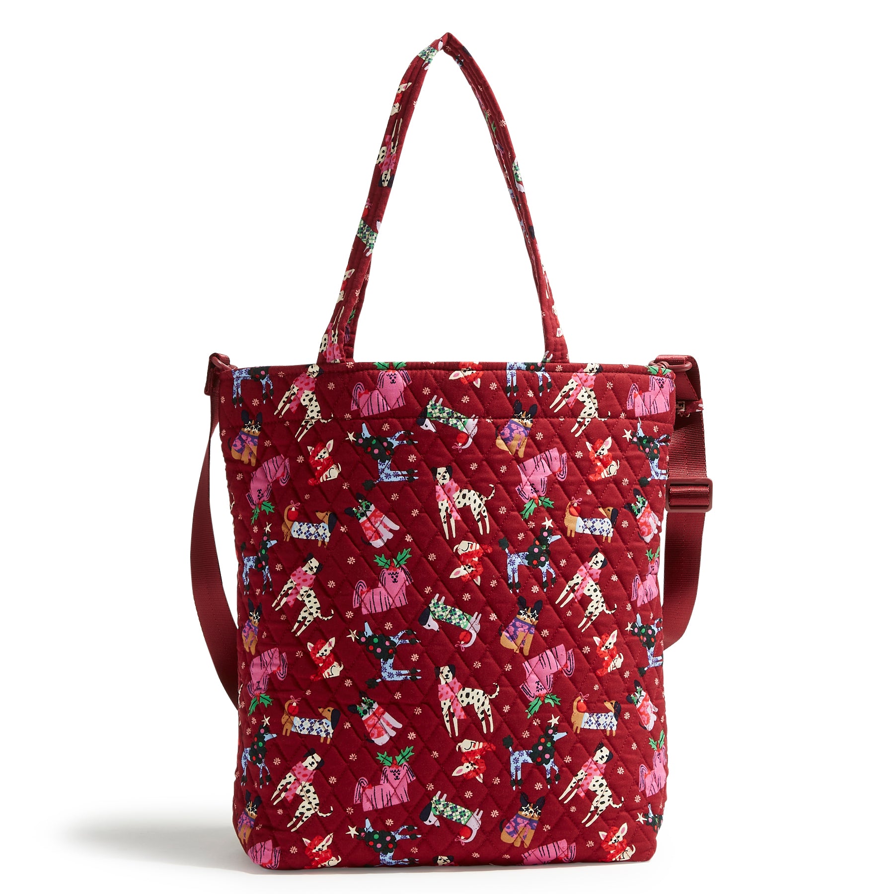 Выходная хлопковая большая сумка-тоут North South Vera Bradley, Holiday Hounds
Выходная хлопковая большая сумка-тоут North South Vera Bradley, Holiday Hounds