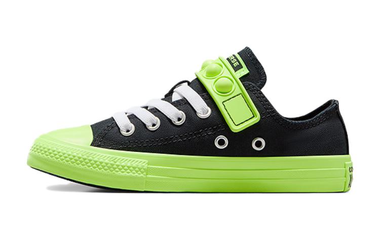 Chuck Taylor All Star EasyOn Low PS 'Bubble Strap - Hyper Brights' Converse, черно-зеленый
Chuck Taylor All Star EasyOn Low PS 'Bubble Strap - Hyper Brights' Converse, черно-зеленый