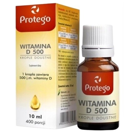 Премиальная жидкая добавка с витамином D3 — 500 международных единиц в капле, 10 мл Protego
Премиальная жидкая добавка с витамином D3 — 500 международных единиц в капле, 10 мл Protego