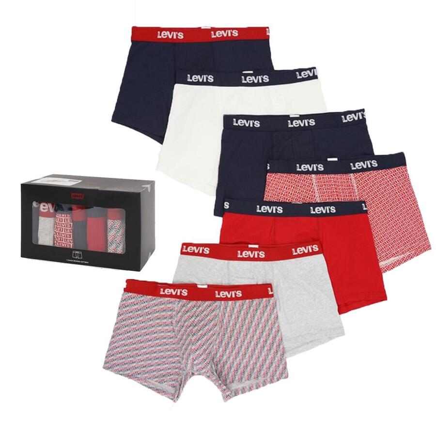 Мужские боксеры Levi's Men Boxer Shorts, 7 пар
Мужские боксеры Levi's Men Boxer Shorts, 7 пар